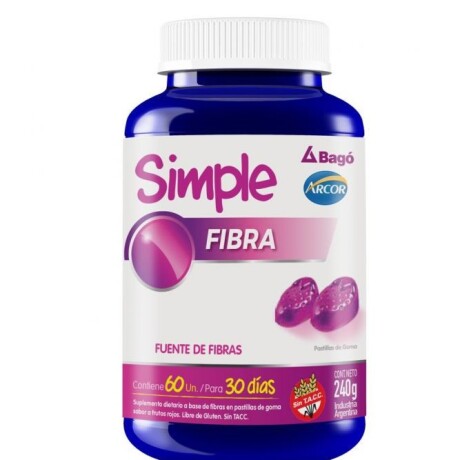 Simple Fibra 60 Unidades Simple Fibra 60 Unidades