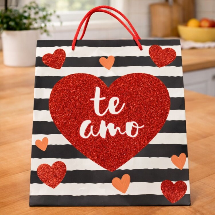 Bolsa De Regalo 4 Diseños 26x32x10Cm Bolsa De Regalo 4 Diseños 26x32x10Cm