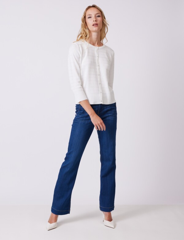 Cardigan Basico CRUDO