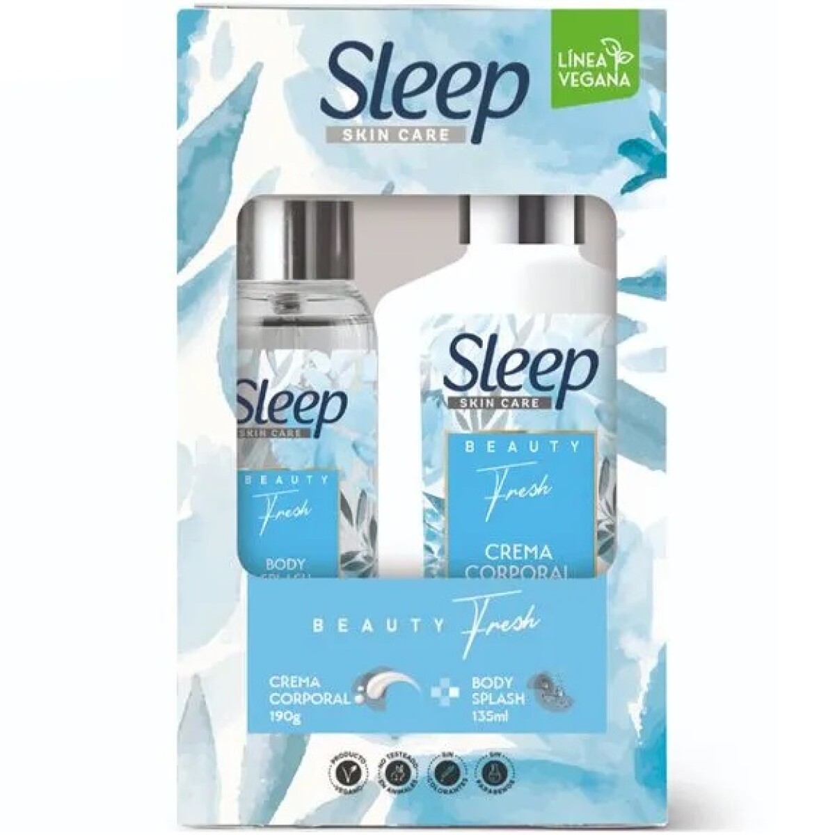 Set Sleep Beauty Fresh Body Splash + Crema Corporal 