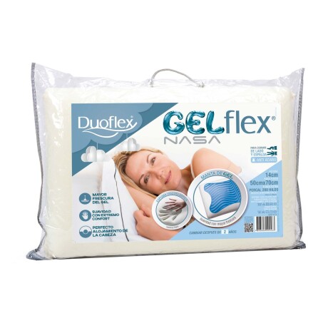 ALMOHADA VISCOELASTICA BLANCO GEL FLEX GN1101