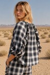 Bloom Shirt Azul / Crudo