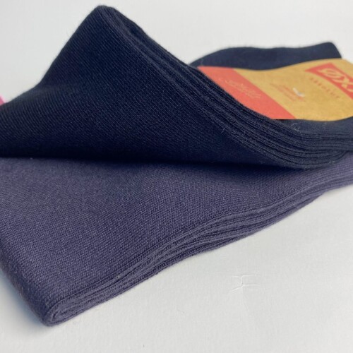 Medias Lisas Pack x 2 Oxx Black/grey