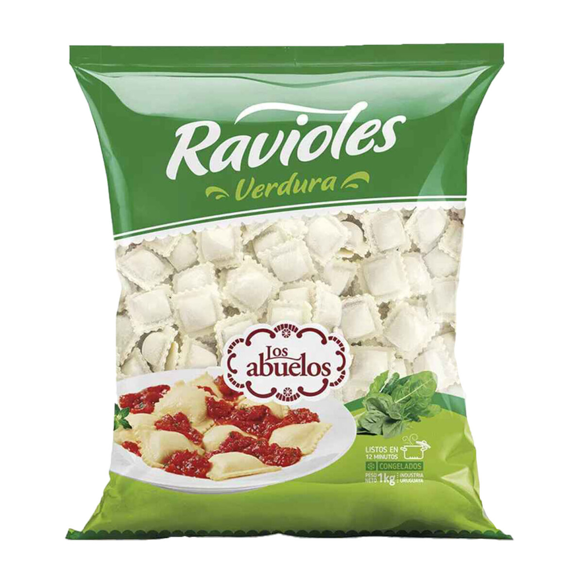 Ravioles de Verdura Los Abuelos 1 KG 