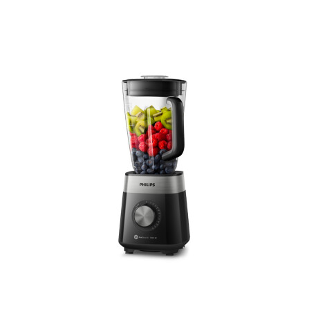Licuadora Philips Serie 5000 1200w 3 Litros Negra/Gris Inox