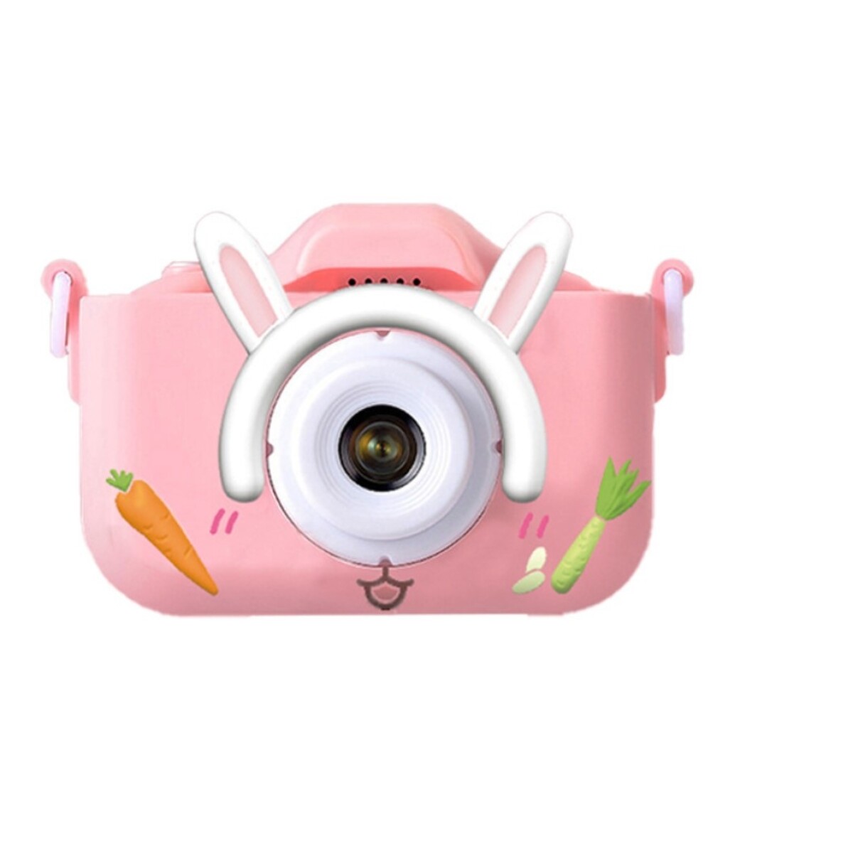 Camara Infantil Divertida de Conejo - ROSA 