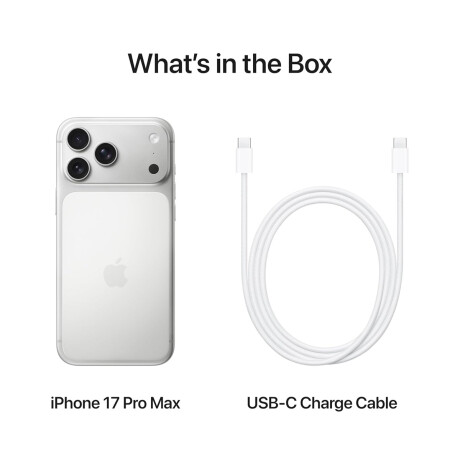 PREVENTA Celular Apple iPhone 17 Pro Max 512GB 12GB Silver PREVENTA Celular Apple iPhone 17 Pro Max 512GB 12GB Silver