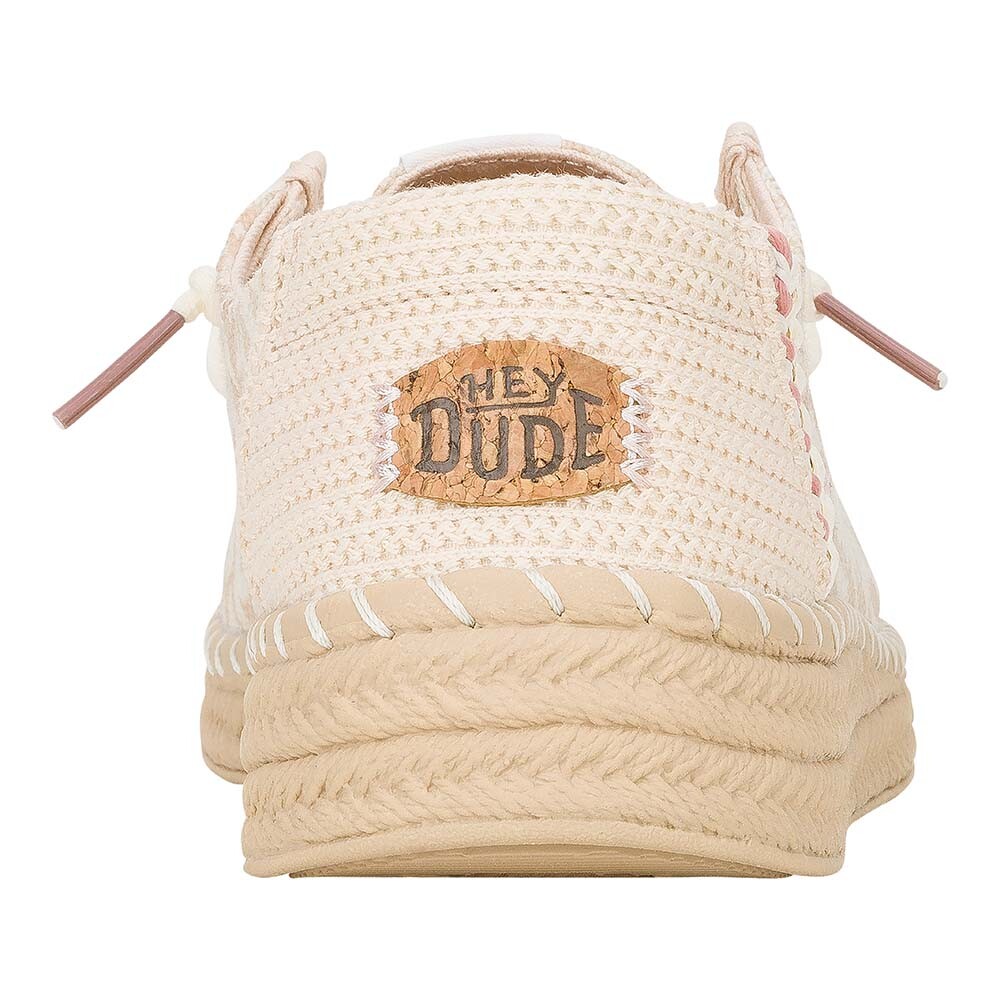 Wendy Espadrille Retro Palm - Mujer Pale Pink/White