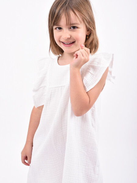 VESTIDO FELICITAT BLANCO