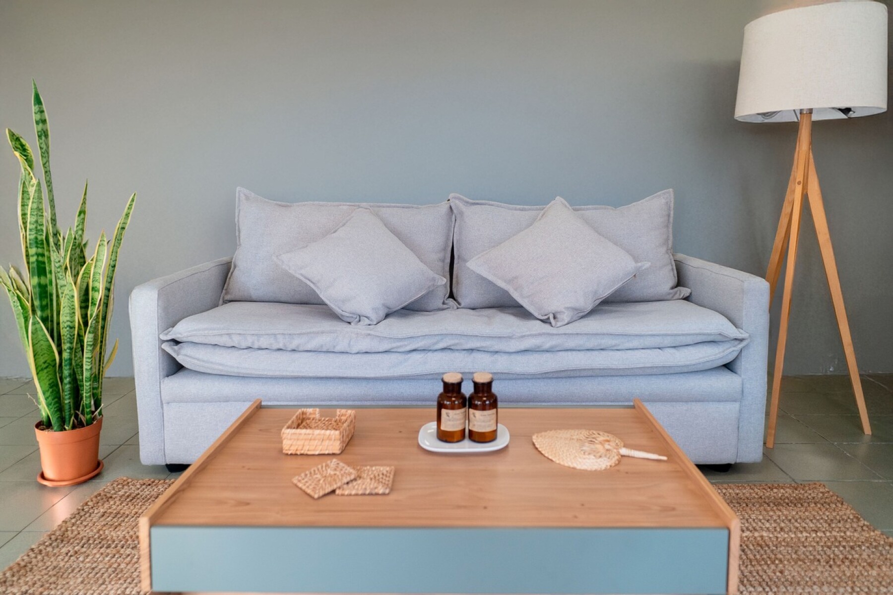SOFA GENOVA 3 CUERPOS GRIS 