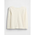 V-FRCH LS LOGO TEE IVORY FROST