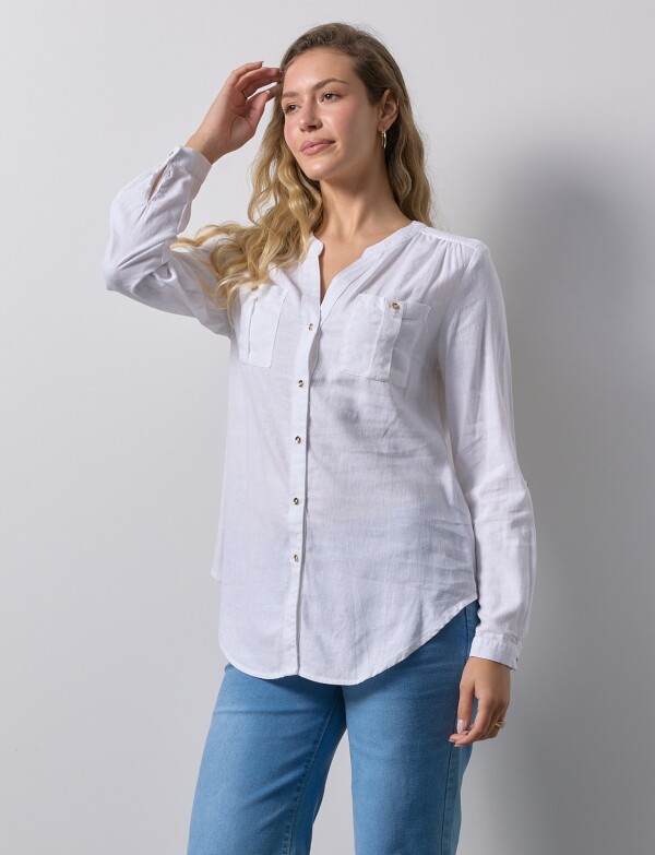Blusa Lino BLANCO
