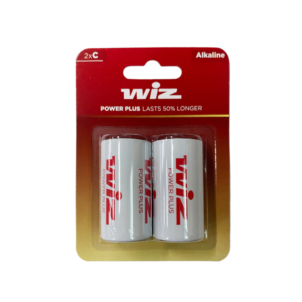 Pila alcalina C 1,5V 5200mAh. Precio por pila - WZ0104 