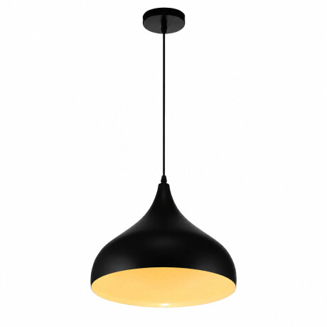 Lámpara Colgante Nórdica Metal E27 Diseño Moderno Deco Negro
