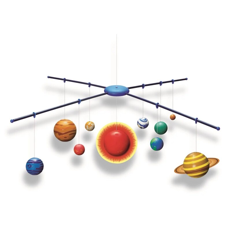 Sistema Solar 3D Decorativo Colgante 3D SOLAR SYSTEM MOBILE