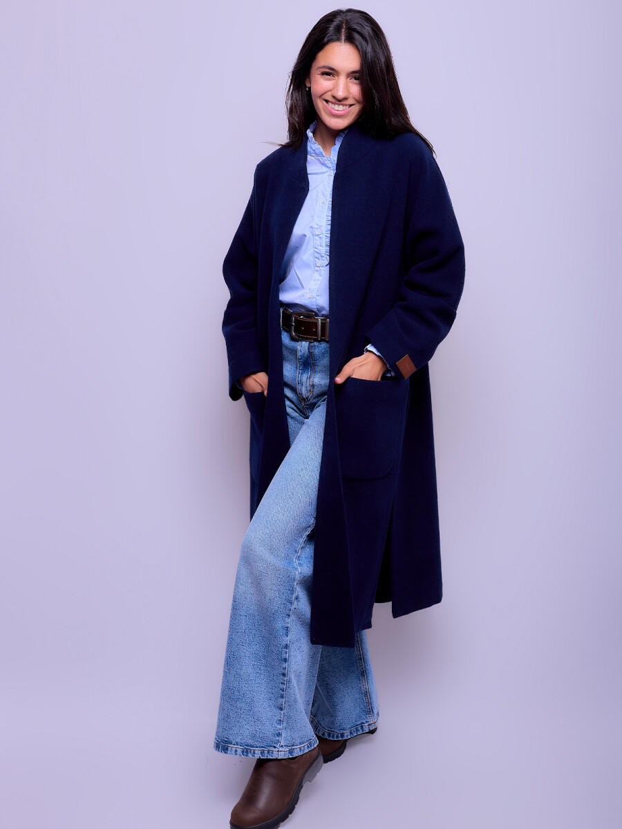 Capa Cuello Mao - Azul 