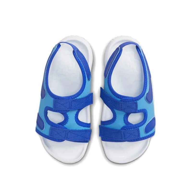 Sandalia Nike Sunray Adjust 6 de Niños - DX5545-400 Blanco-azul