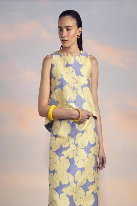Top Cannes Yellow Flower Top Cannes Yellow Flower