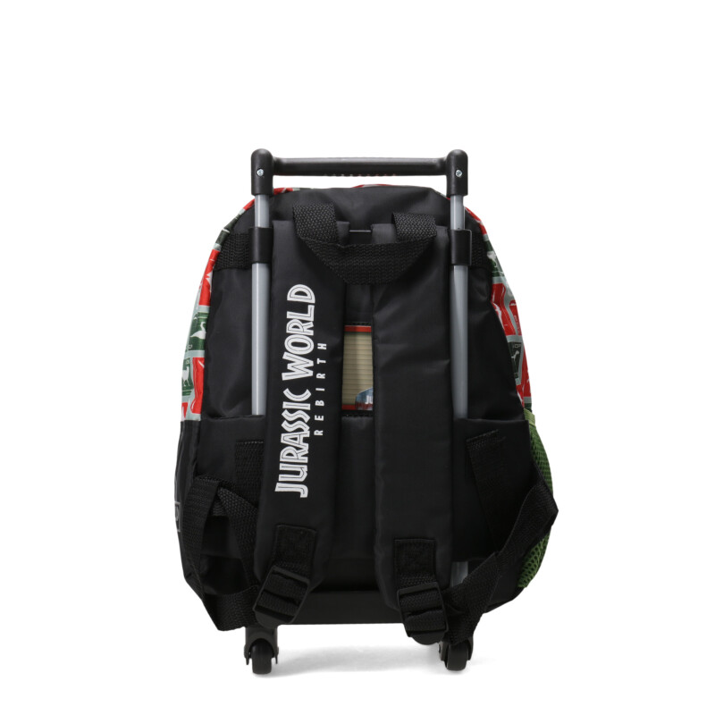 Mochila Jurassic World Defend Territory C/Carro Negro - Verde