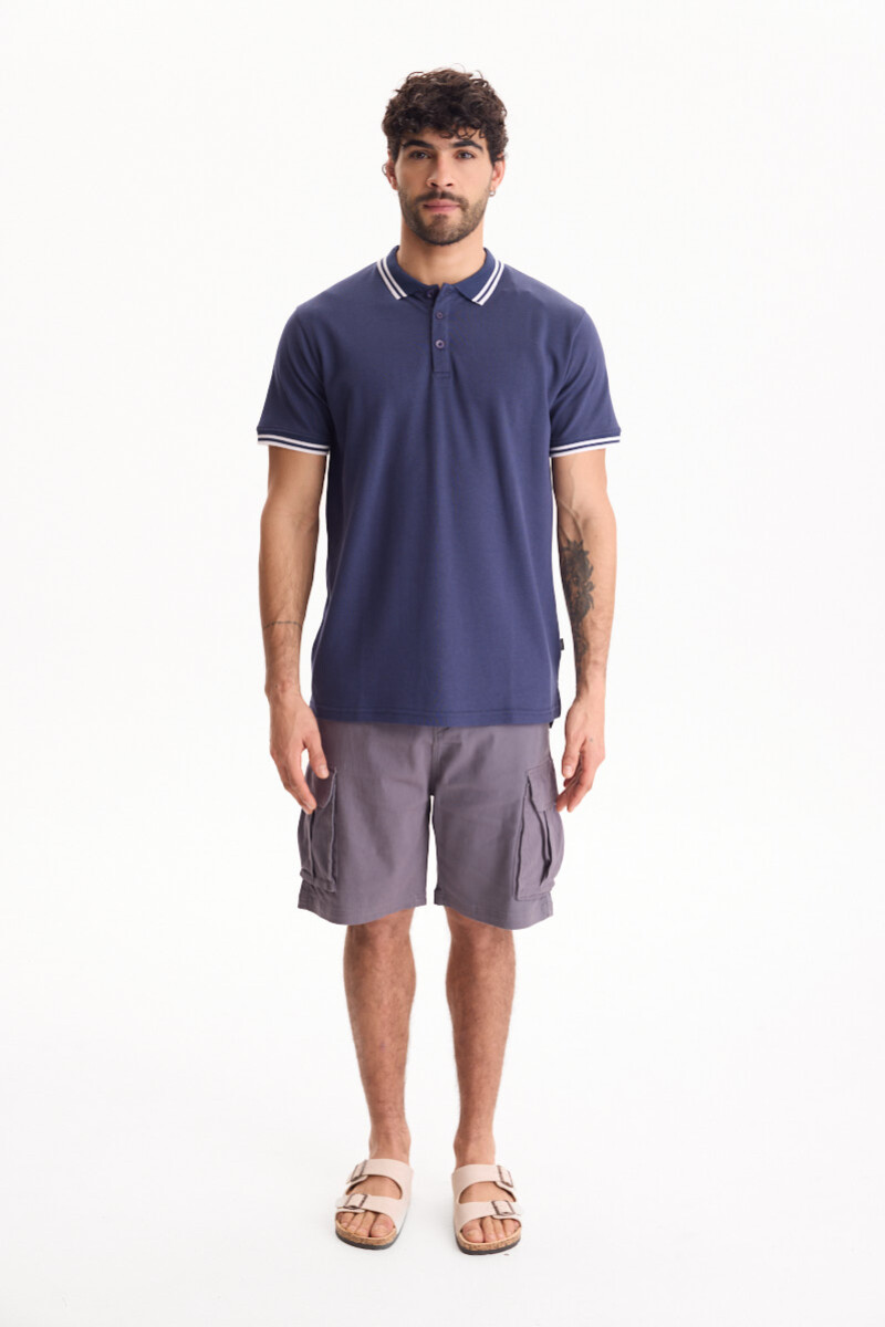 Bermuda De Gabardina Breeze Gris