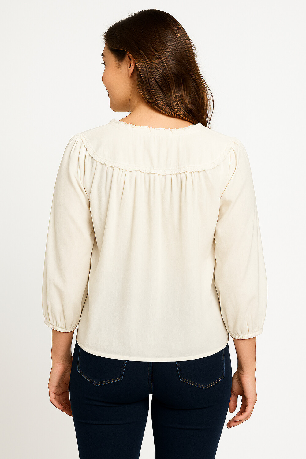 Camisa Aiken Marfil / Off White