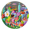 Puzzle Observación Crazy Town 200 piezas Djeco Puzzle Observación Crazy Town 200 piezas Djeco