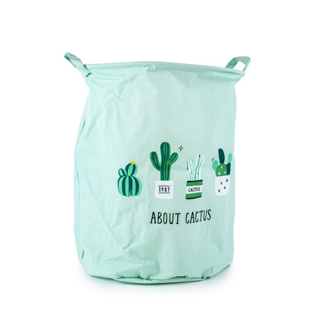Cesto Plegable Cactus About Verde