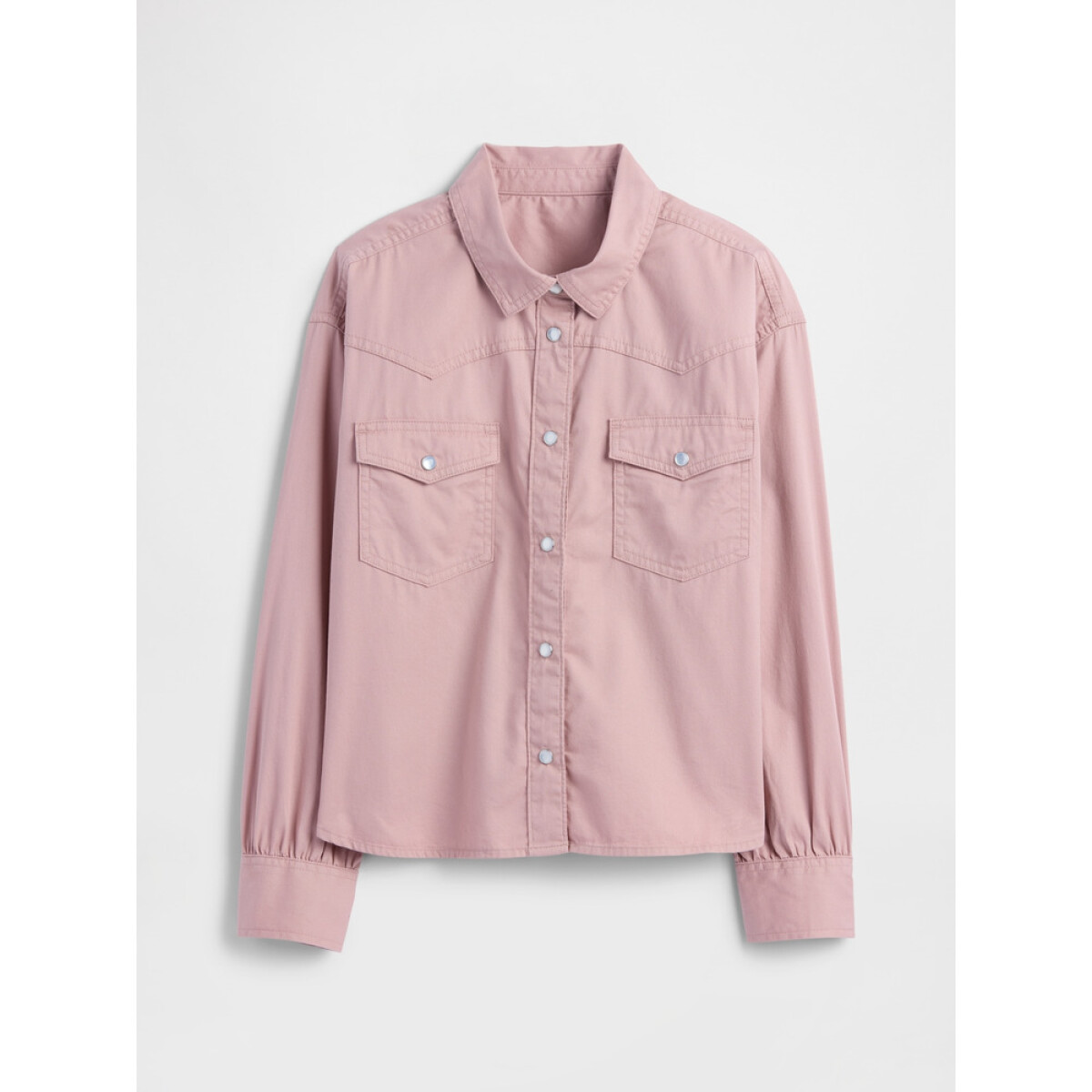 V-WESTERN SHIRT PINK - ANTIQUE PINK 