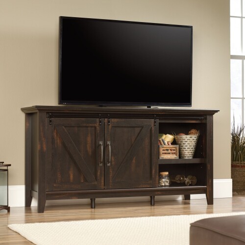 Rack para tv 70" Puertas Corredizas - Sauder - Dakota Pass Rack para tv 70" Puertas Corredizas - Sauder - Dakota Pass