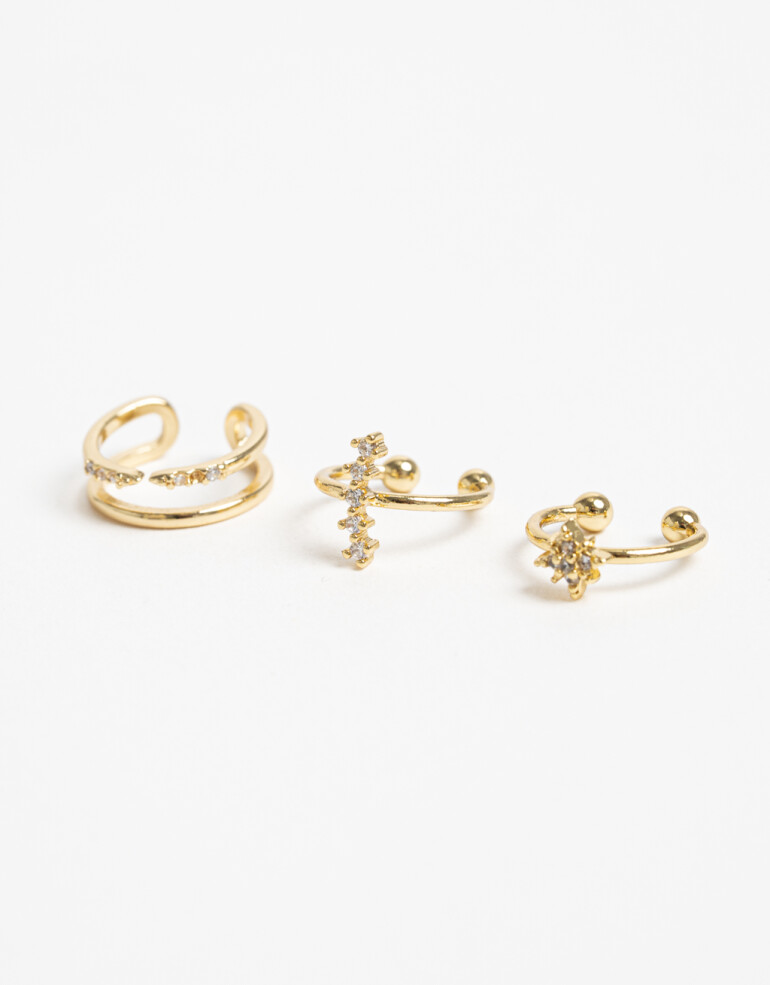 Aros Sets Metal Aros Set Cosmic - Dorado