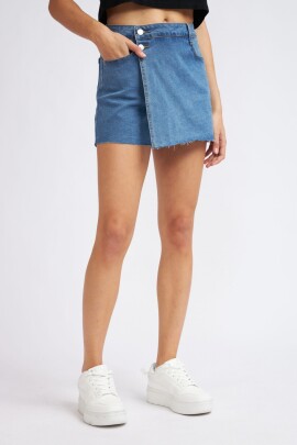 SHORT POLLERA HANNAH AZUL