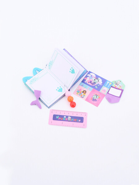 MINI DIARIO GABBYS DOLLHOUSE VERDE AQUA