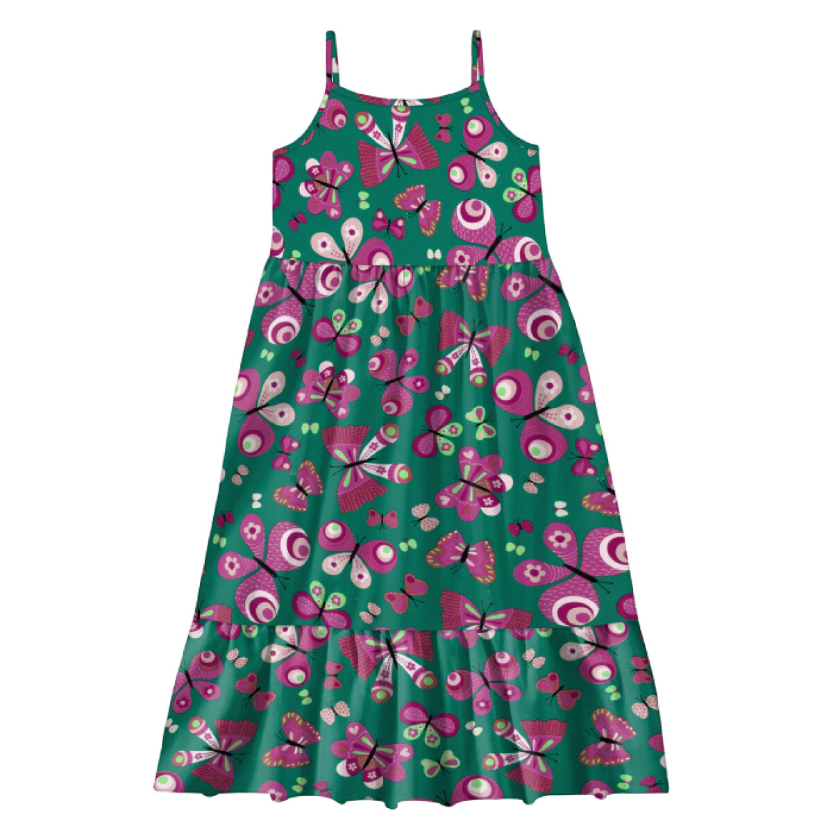 Vestido Mariposa - Verde 