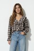 Blusa Kundra Chocolate