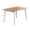 Mesa de comedor Livie 160 cm - Udine Blanco