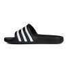 Chanclas Adidas Adilette Aqua Cblack/ftwwht/cblack Negro