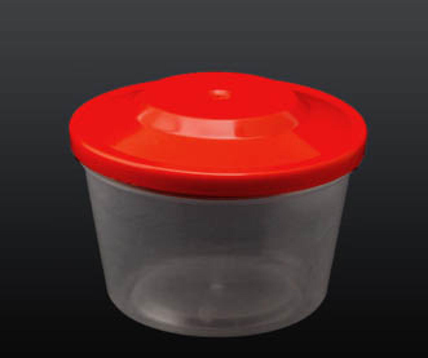 POTE CON TAPA MIEL 1K CUERPO ACRILICO 