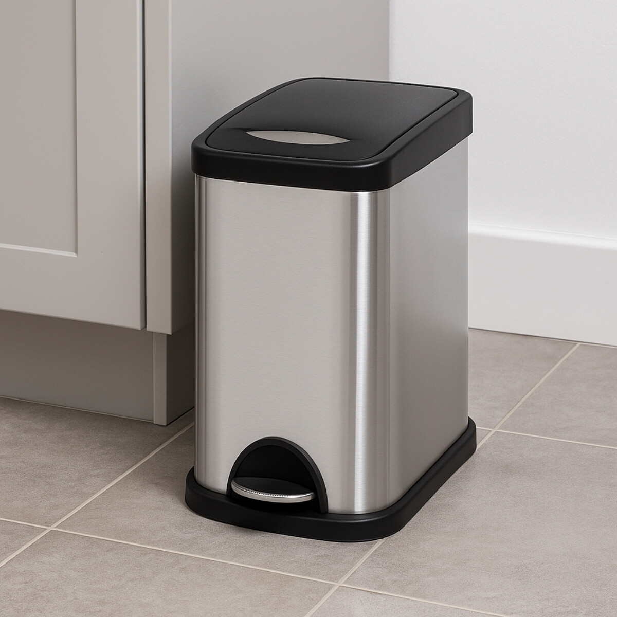 Papelera de Reciclaje Cubo 8 Litros Ibili 
