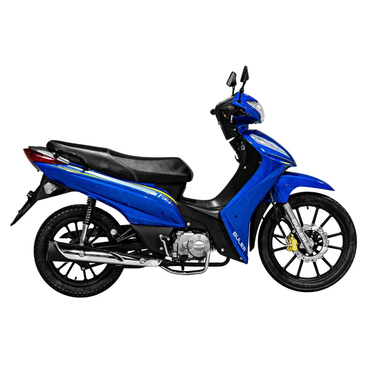 Motocicleta Buler Urban 125cc con Aleación - Azul 