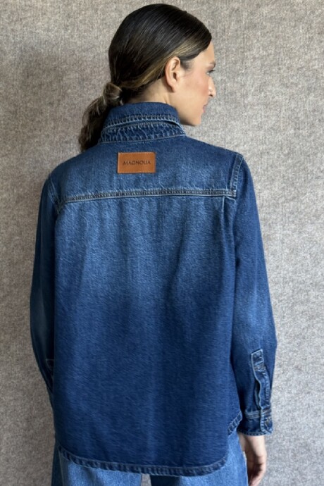 Sobrecamisa Ginebra Denim Azul