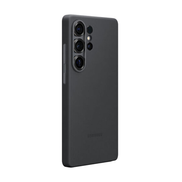 Protector Samsung S25 Ultra Silicone Case NEGRO