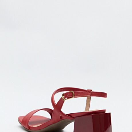 SANDALIA NINA Rojo
