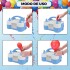 Inflador De Globos Eléctrico 2 Inyectores Cumpleaños Fiestas Variante Color Rosa