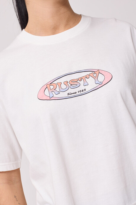 T-SHIRT ZARISA RUSTY Blanco