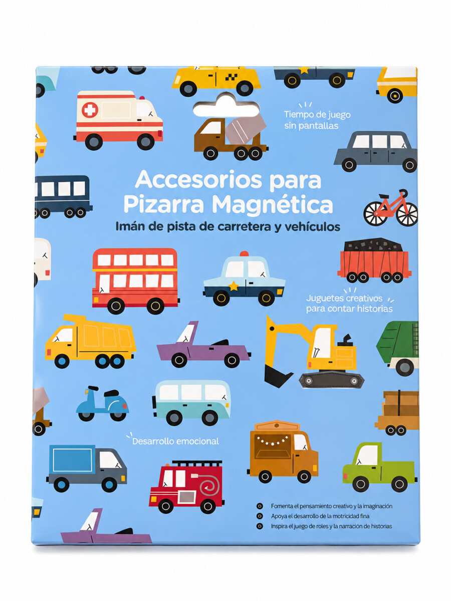 ACCESORIOS PARA PIZARRA MAGNETICA CALLE - MULTICOLOR 