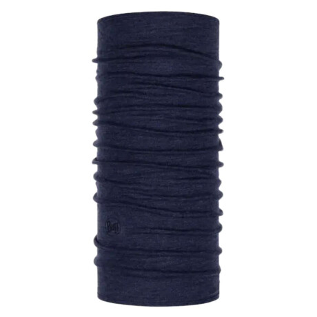 Bufanda Buff Merino Midweight Melange oscuro Azul oscuro