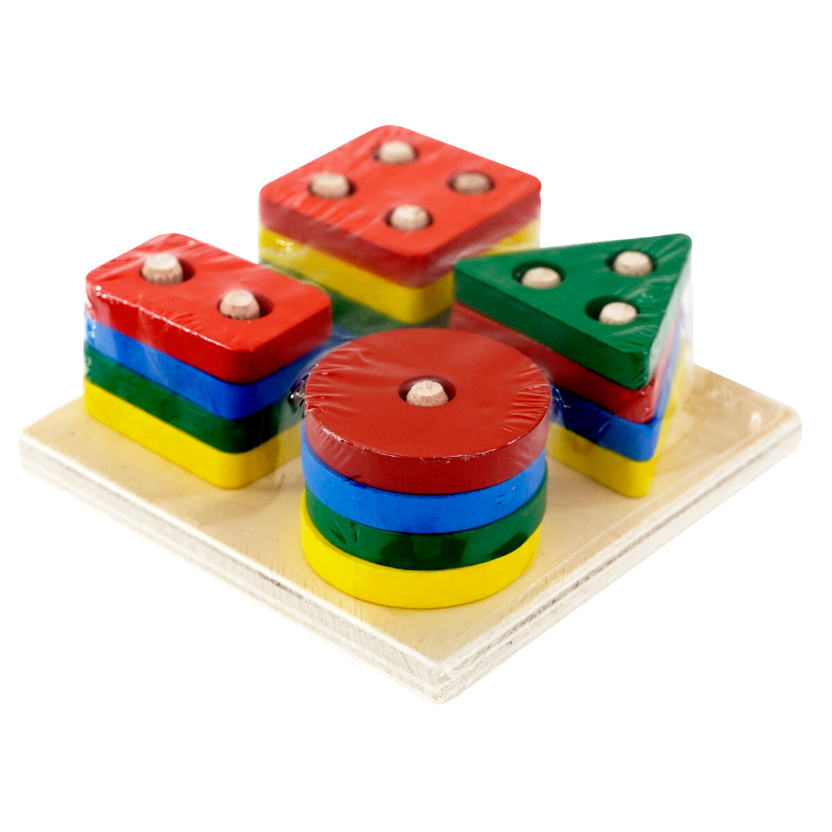 Juego de encastre de madera 