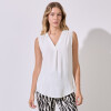 Blusa Escote V CRUDO