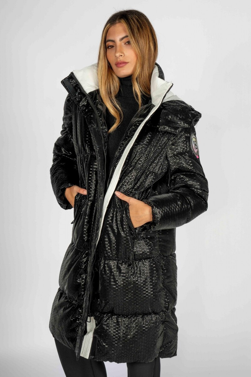 Campera Puffer Negro
