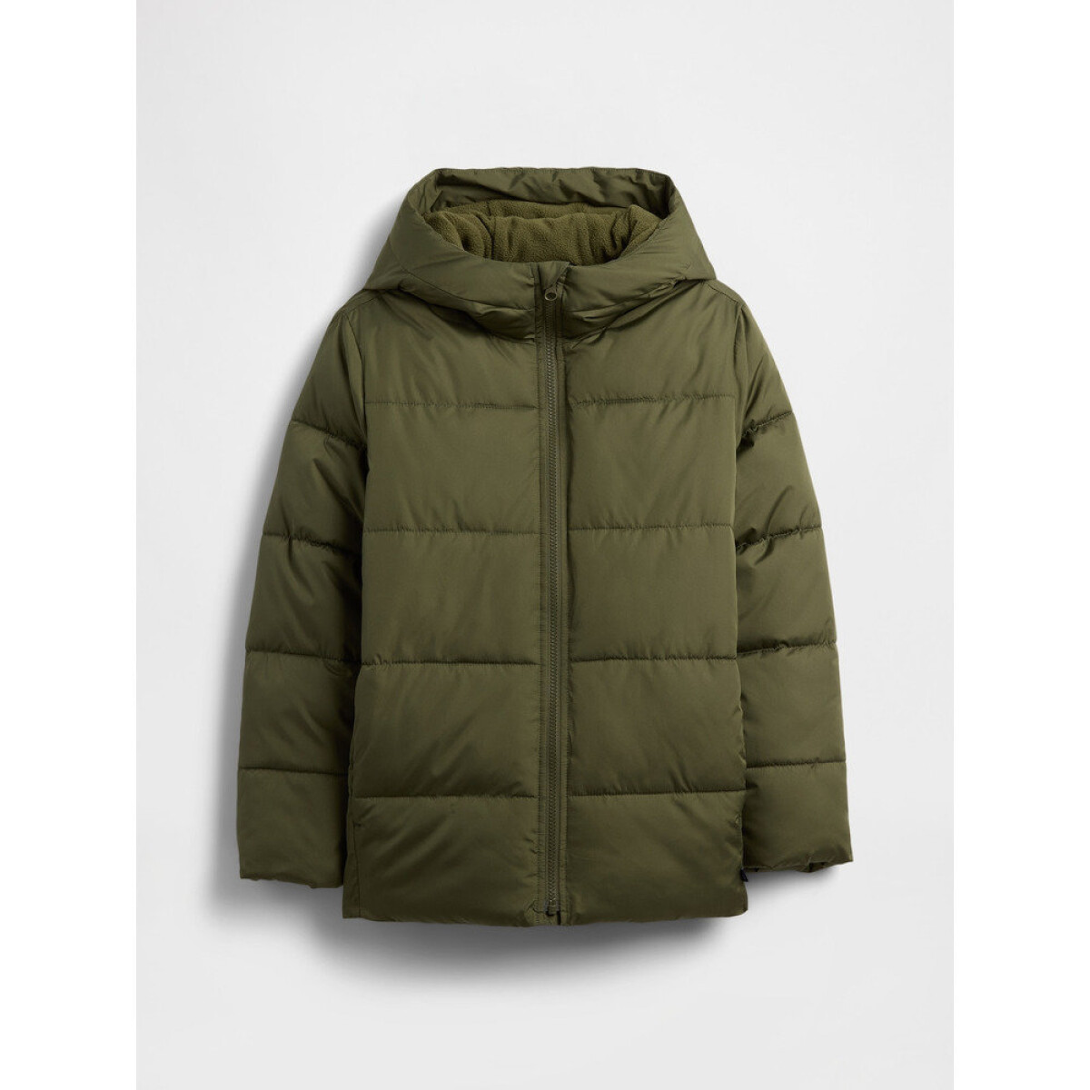 V-WARMEST PUFFER - ARMY JACKET GREEN V2 